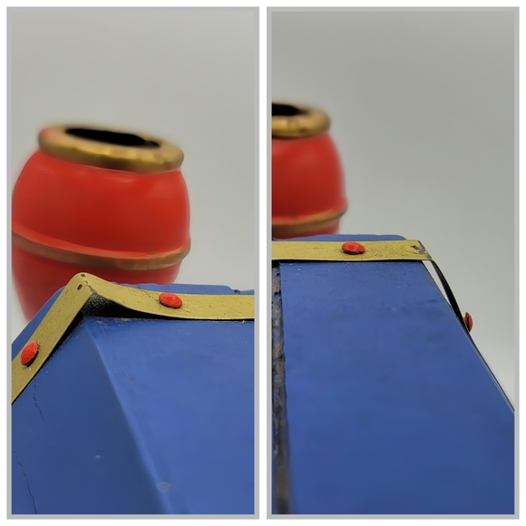 Rustic Wooden Christmas Train Snowman Locomotive Folk Art Holiday Decor 1990s - Picture 11 of 16